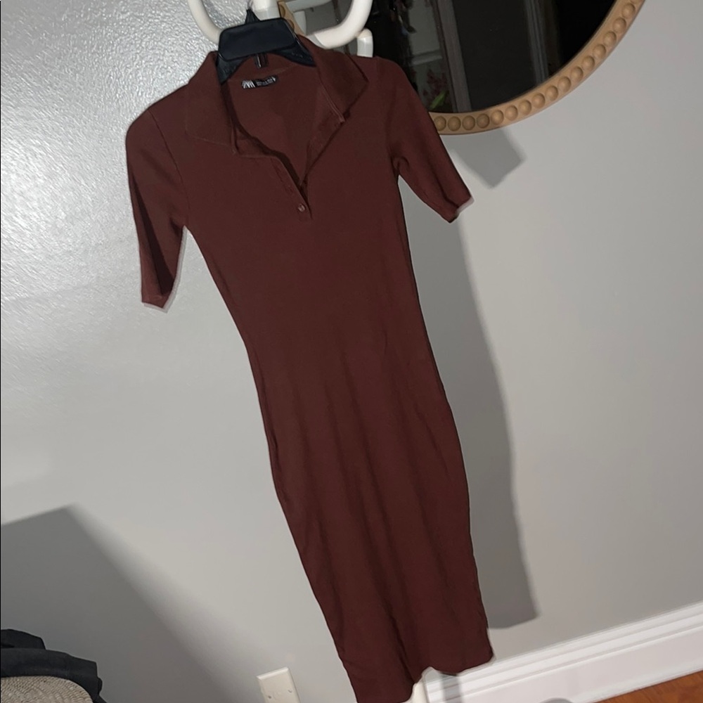 Zara ribbed dress size S